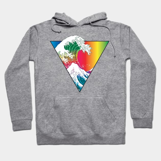 Gay Wave Off Kanagawa Hoodie by dan89